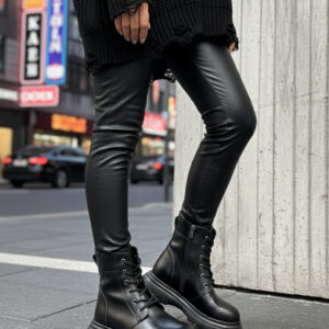 بوت چرم طبیعی زنانه مدل 2000