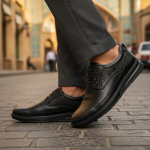 کفش طبی مردانه کهربا