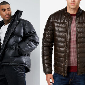 تنوع مدل‌های کت چرم مردانه در استایل‌های روز