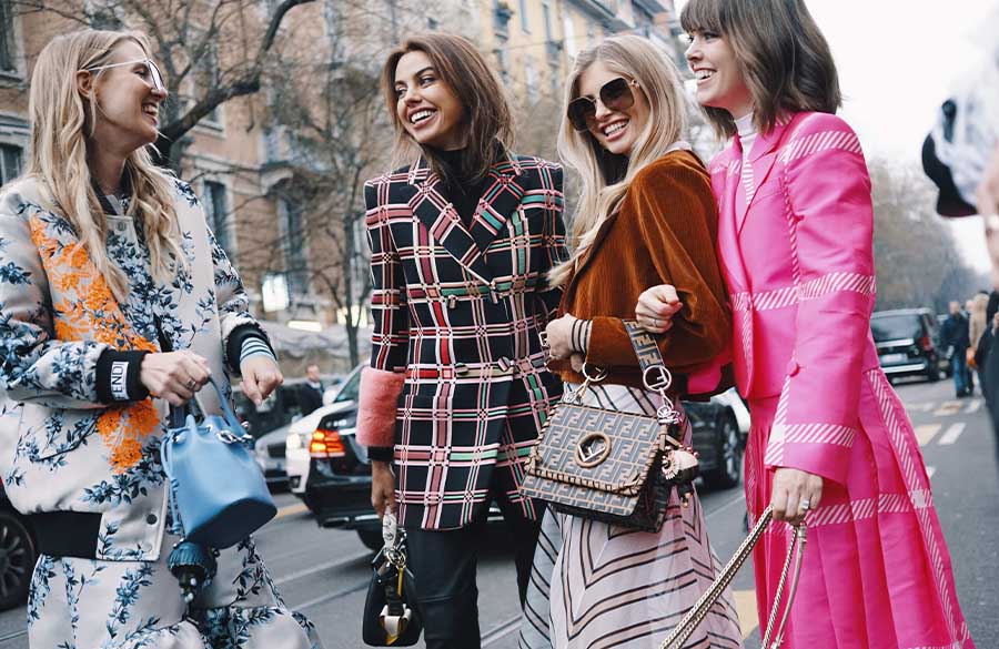 پالت‌های رنگی کلیدی برای استایل چرم زنانه