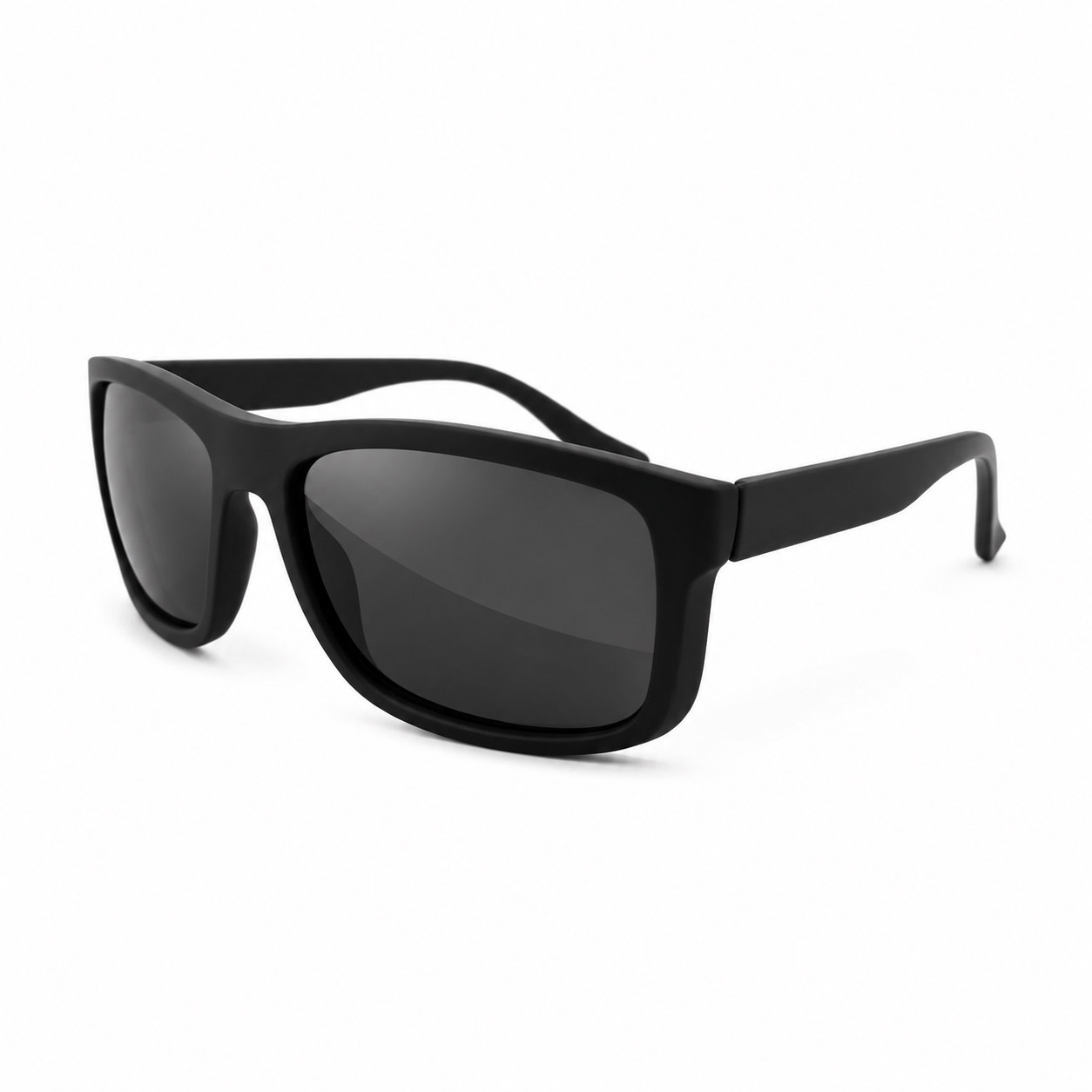 عینک آفتابی مردانه مدل مستطیلی مات مشکی برند اکسپرس وارداتی (Matte Black Rectangular EXPRESS) - Image 4