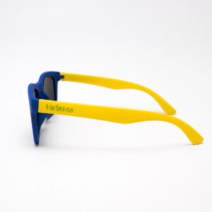 عینک آفتابی مردانه مدل ویفرر دو رنگ آبی و زرد برند هِیرِس وارداتی (HEIRESS Blue & Yellow Color-Block)