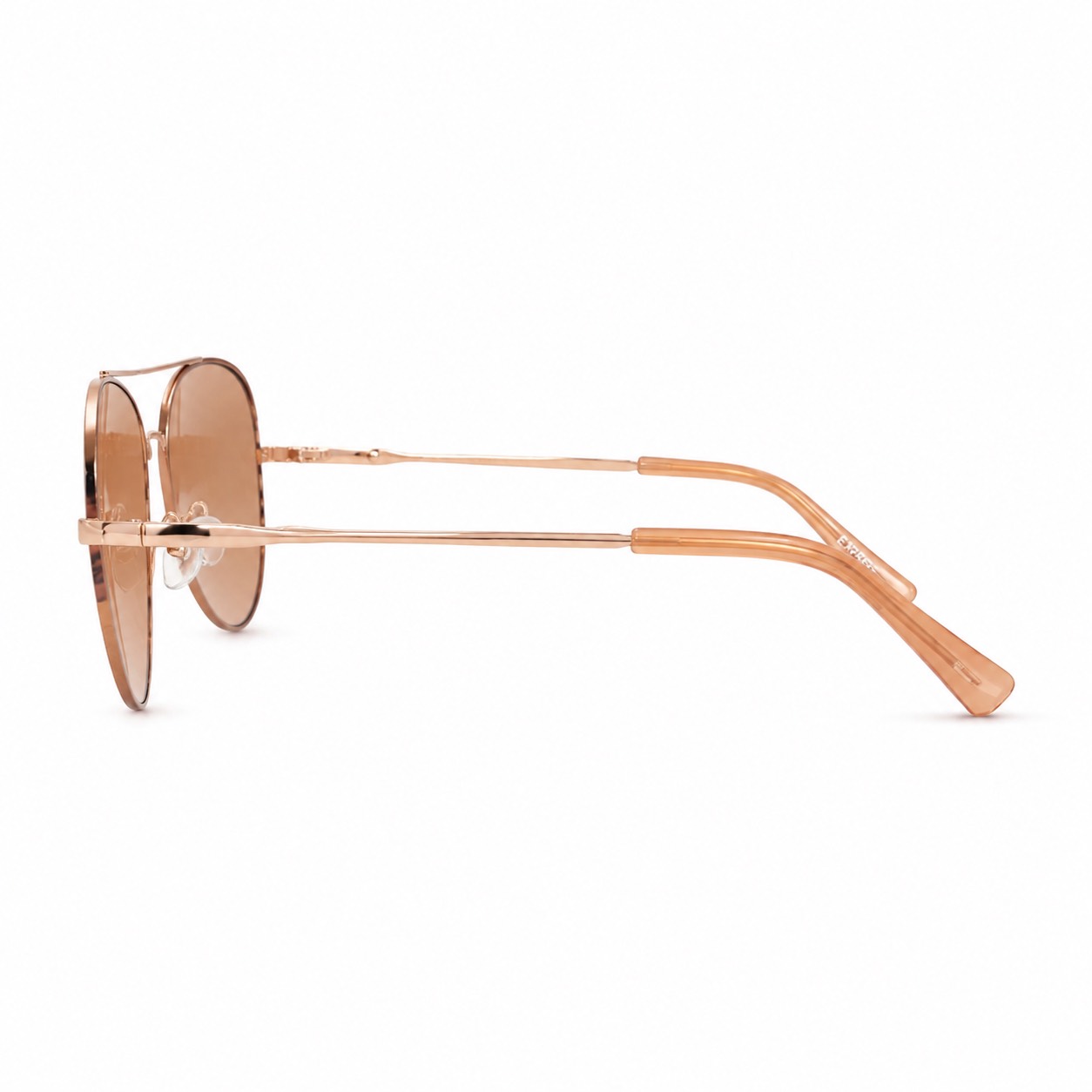 عینک آفتابی مردانه مدل خلبانی آینهای رز گلد برند اکسپرس وارداتی (EXPRESS Rose Gold Mirrored Aviator) - Image 5