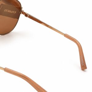 عینک آفتابی مردانه مدل خلبانی آینه‌ای رز گلد برند اکسپرس وارداتی (EXPRESS Rose Gold Mirrored Aviator)