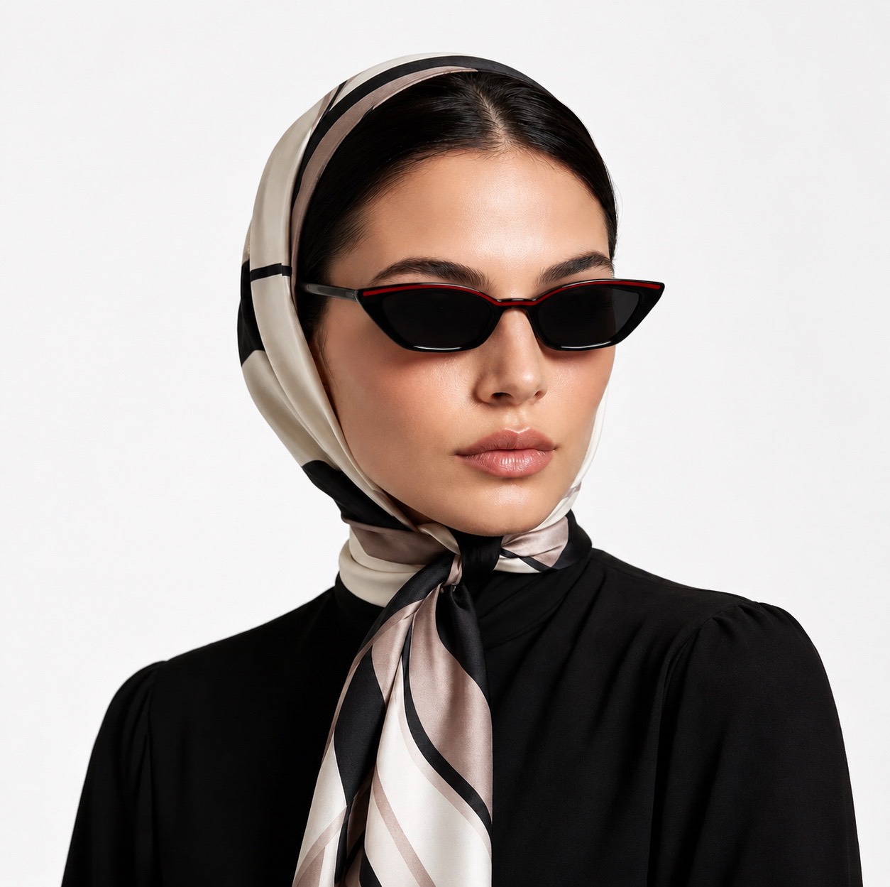 عینک آفتابی زنانه مدل چشمگربهای وارداتی - Image 4